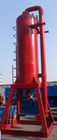 Separatore solido del gas liquido di controllo con altezza regolabile dell'intelaiatura di base della gru